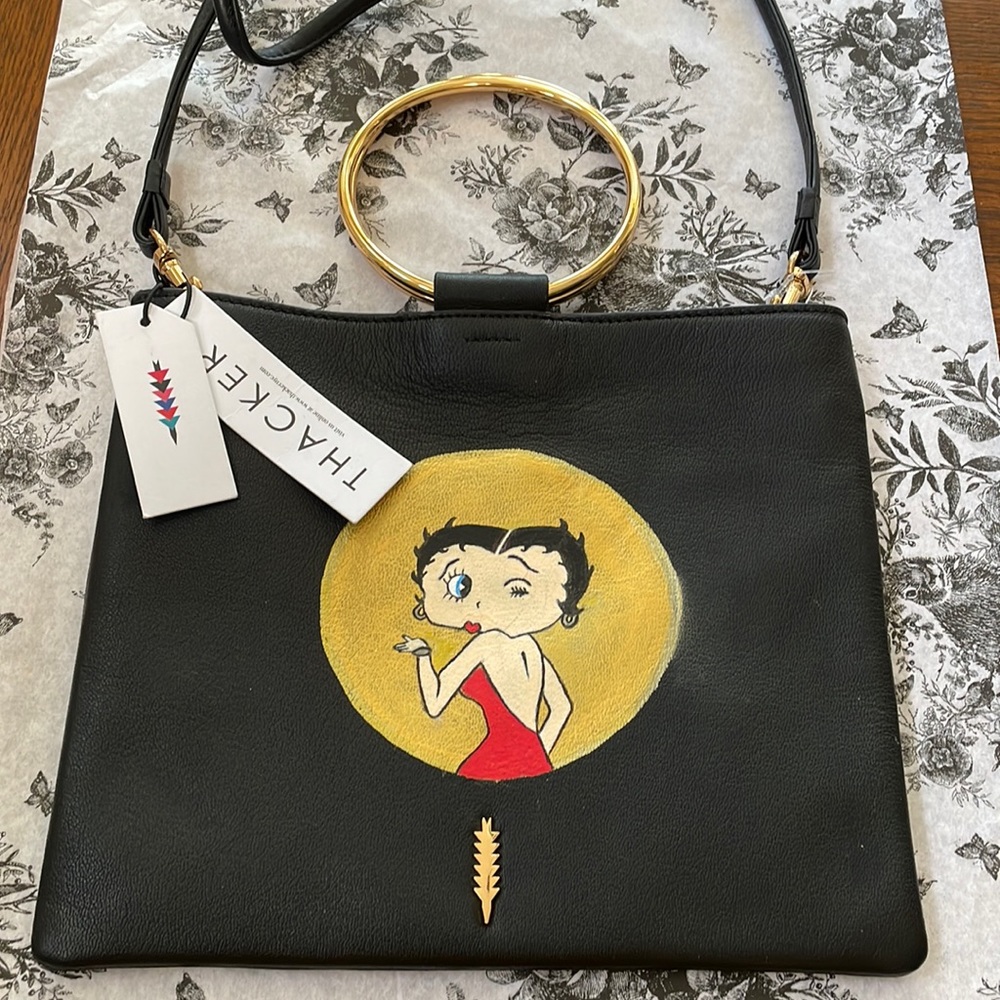 Thacker Leather Betty Boop Purse